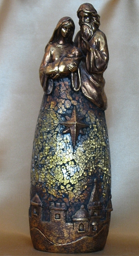 Gold Holy Family
