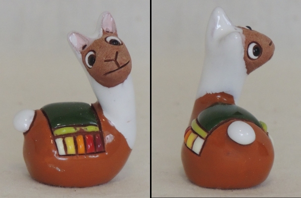 Bolivian Nativity - Llama