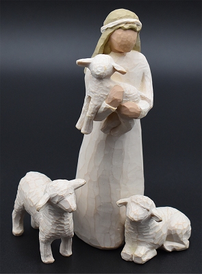 Shepherd & Sheep