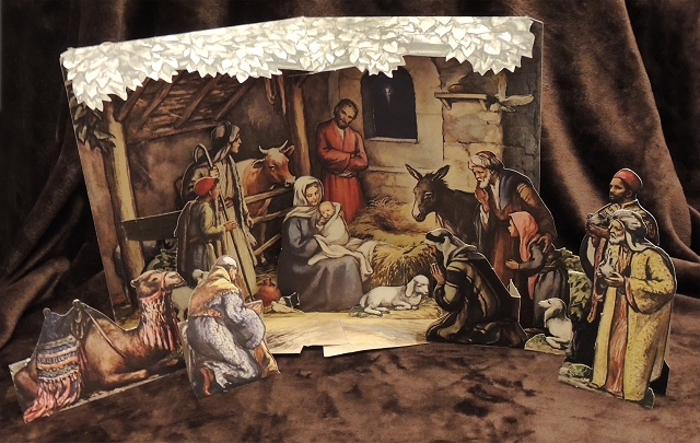 The Christmas Story - Paper Nativity