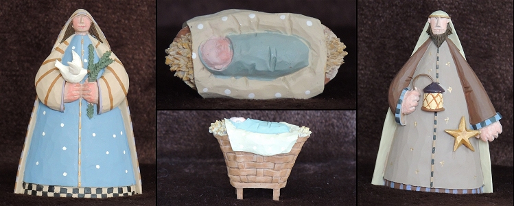 The Precious Gift 'Mini Willi' Nativity - Holy Family