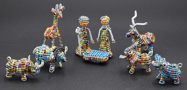 Zimbabwe Beaded Nativity