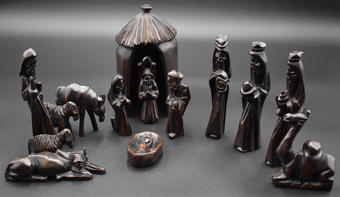 Teak Nativity