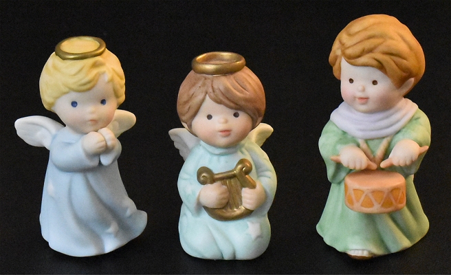 Avon Heavenly Blessings - Angels & Drummer Boy