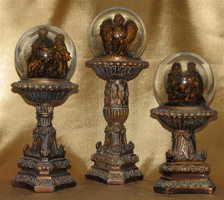Nativity Snow Globes