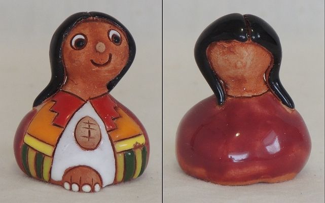 Bolivian Nativity - Mary