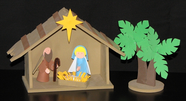 Foam Nativity