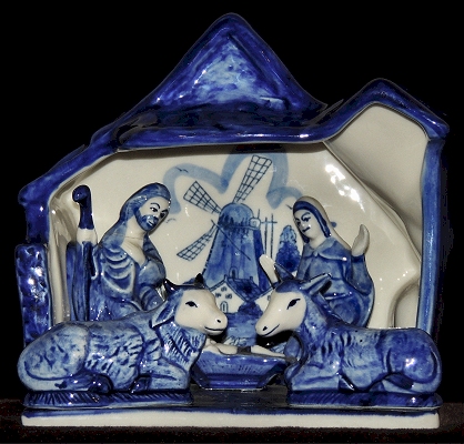 Delft Blue Nativity