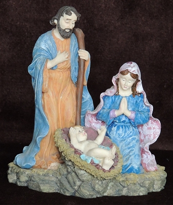 Resin Holy Family