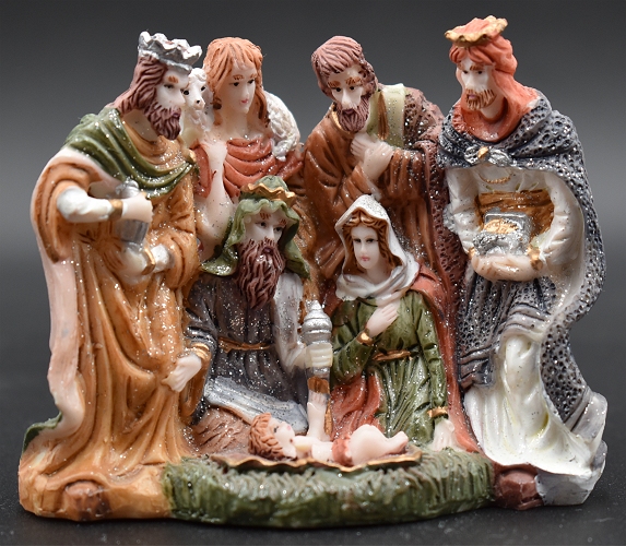 Sparkly Plastic Nativity