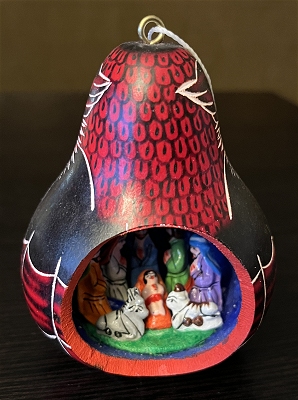 Susan's Gourd Nativity