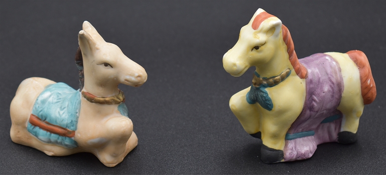 Indian Nativity - Horses