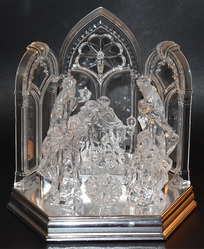 Acrylic LED Nativity