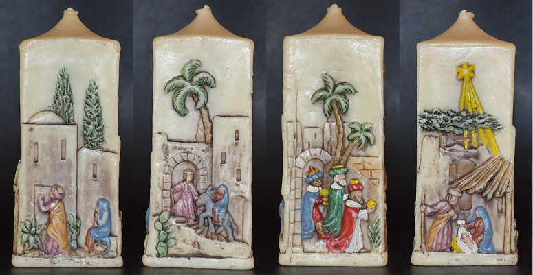 Nativity Candle
