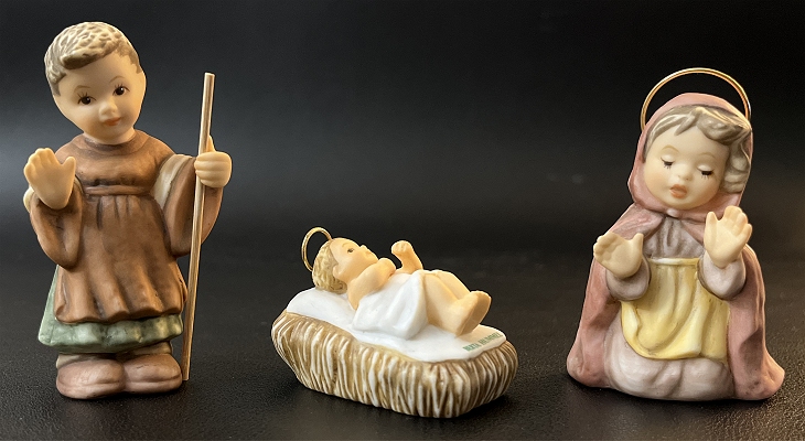 Joseph, Baby Jesus, & Mary