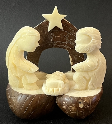 Tagua Nut Holy Family